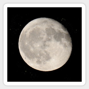 Full moon night sky the moon Sticker